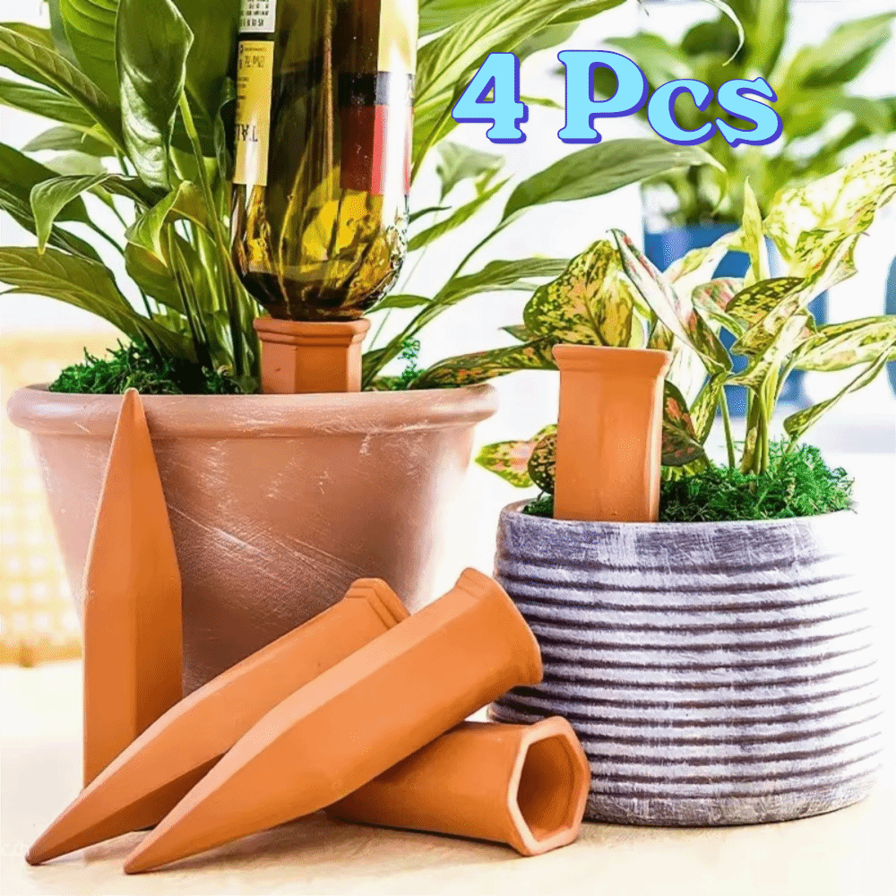 4 قطع من أداة الري الذاتي التل - مراجعة Self Watering Insert وسعره