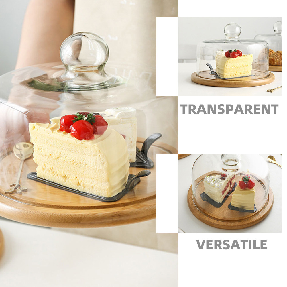 علب كيك شفافة، غطاء زجاجي شفاف - مراجعة Plastic Dome Clear وسعره