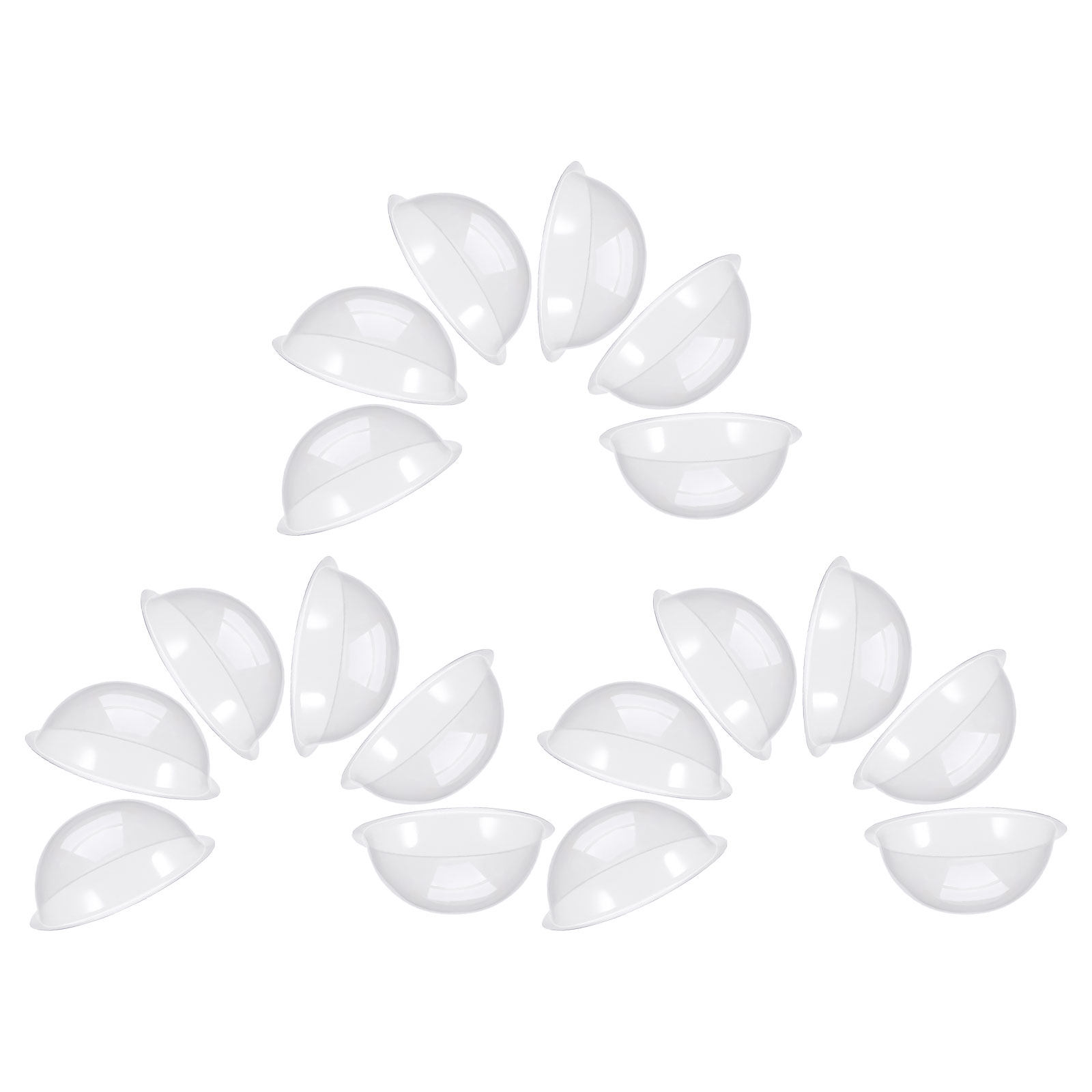 18 قطعة من قباب الثلج البلاستي - مراجعة Plastic Dome Clear وسعره