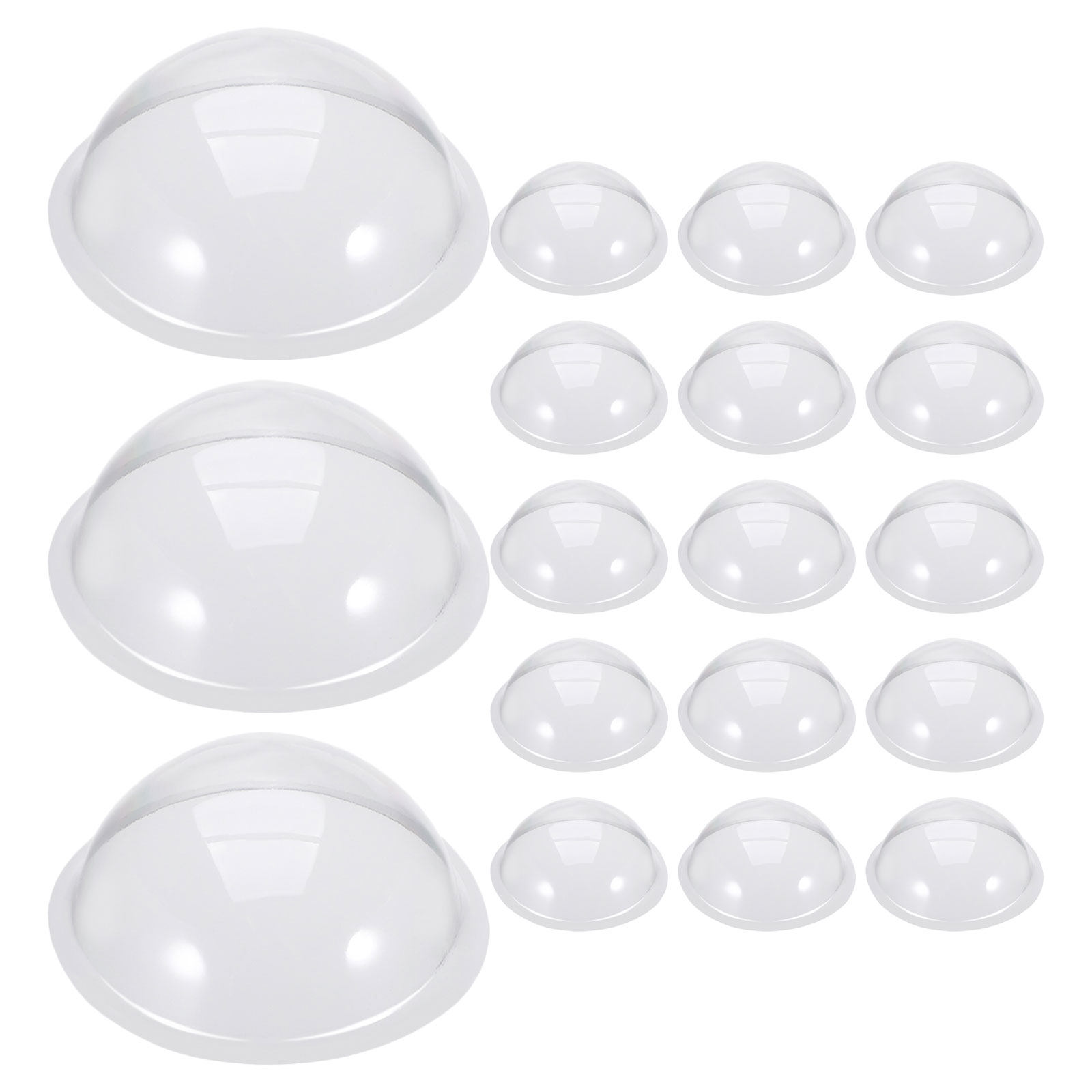 18 قطعة من قباب الثلج البلاستي - مراجعة Plastic Dome Clear وسعره