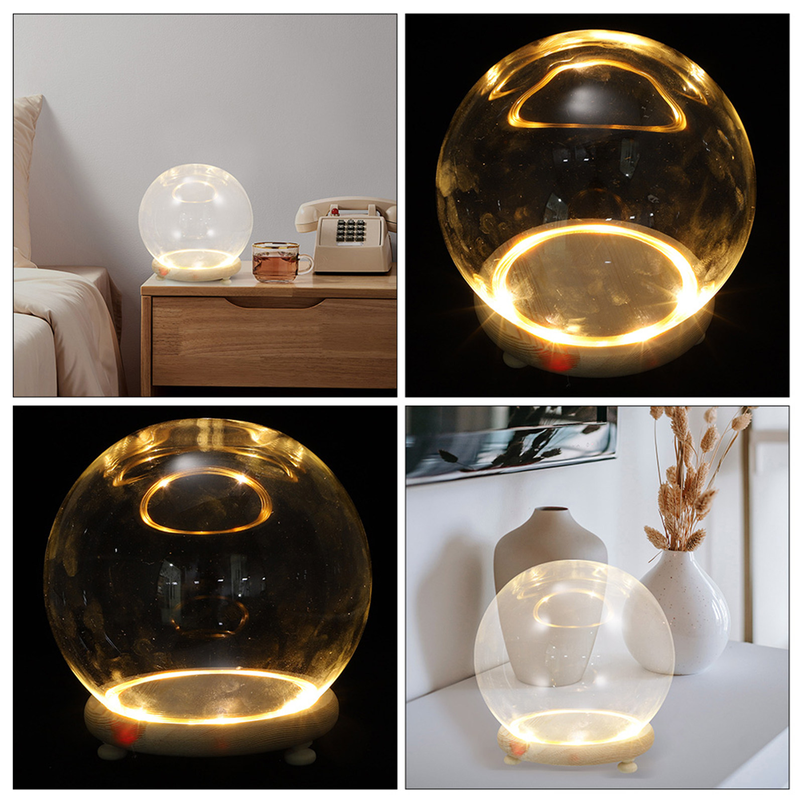 علبة عرض زجاجية على شكل قبة لت - مراجعة Plastic Dome Clear وسعره
