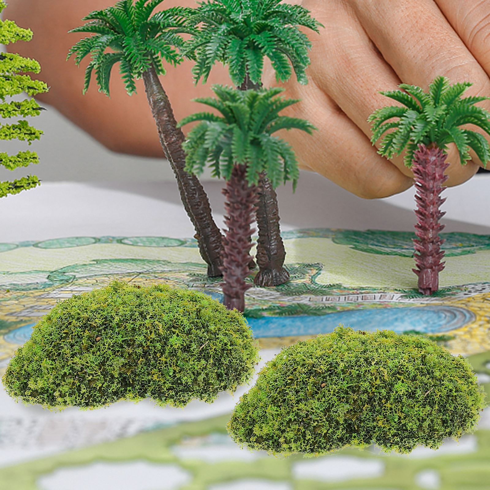 12 قطعة من حجر الطحلب الاصطناع - مراجعة Sphagnum Moss Dry وسعره