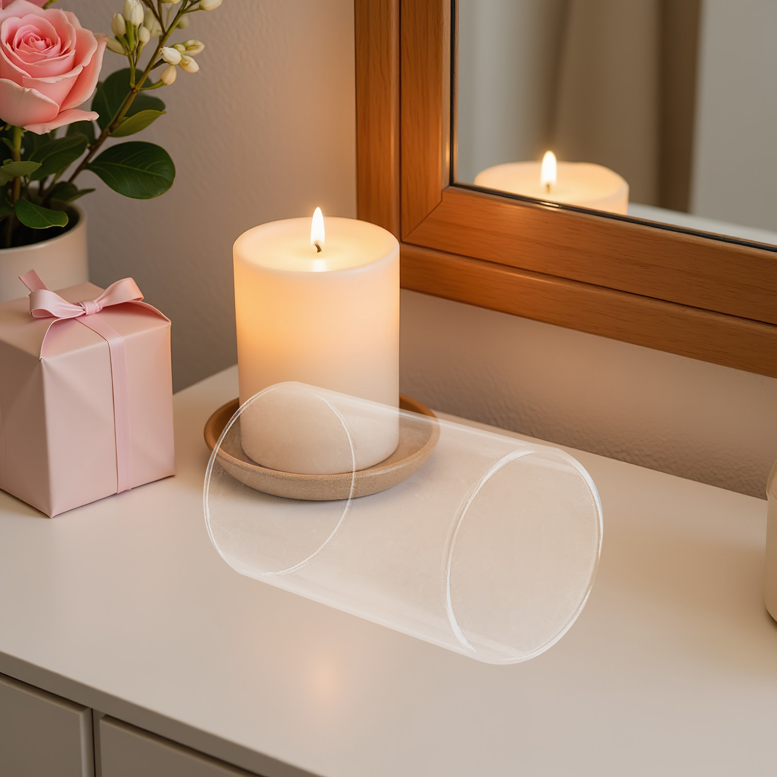 غطاء زجاجي شفاف، قبة عمودية شف - مراجعة Plastic Dome Clear وسعره